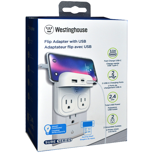 Westinghouse 94007 Sure Series Wi-Fi Single-Outlet Smart Plug